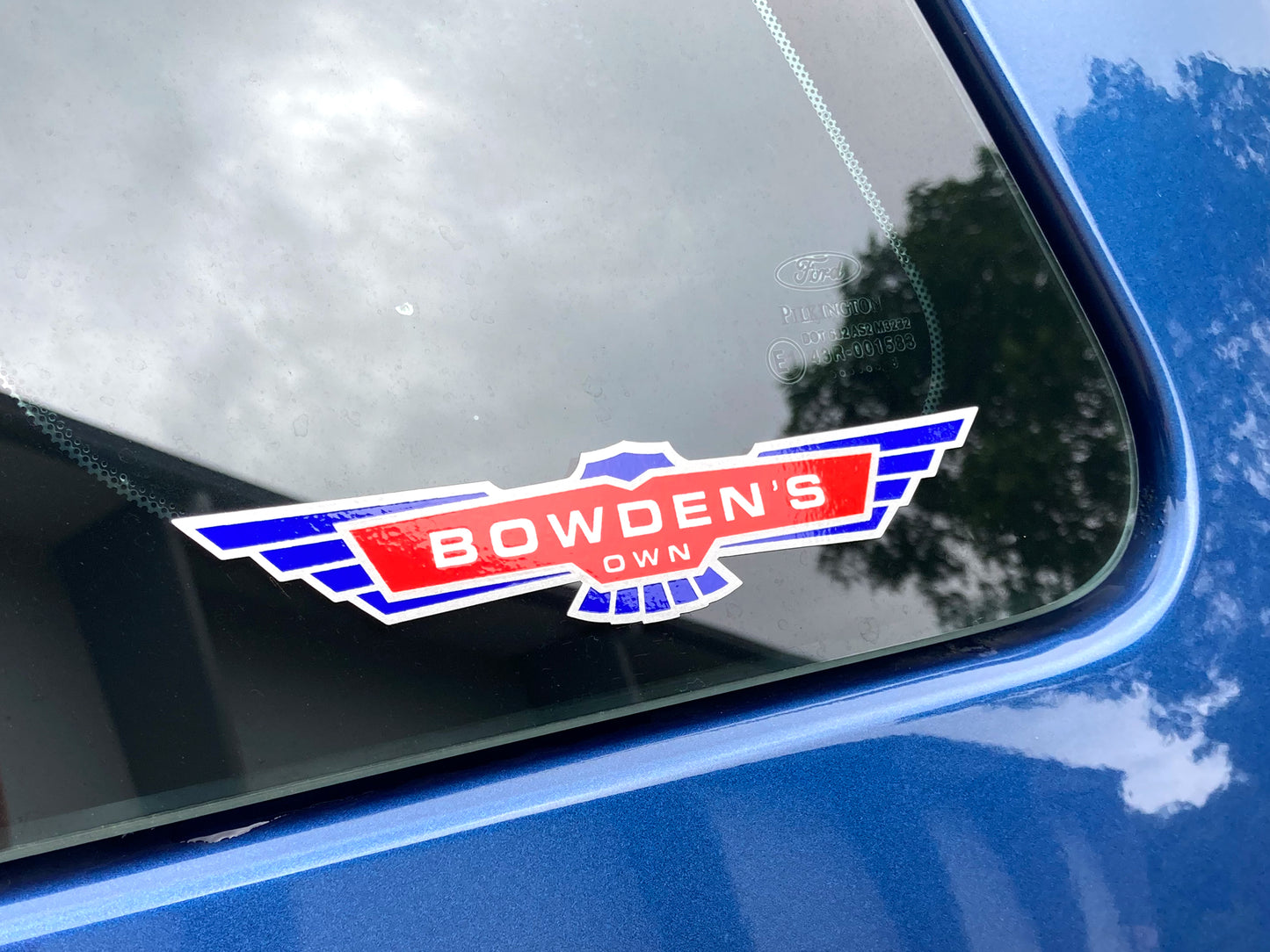 Bowden's Own sticker - 160mm