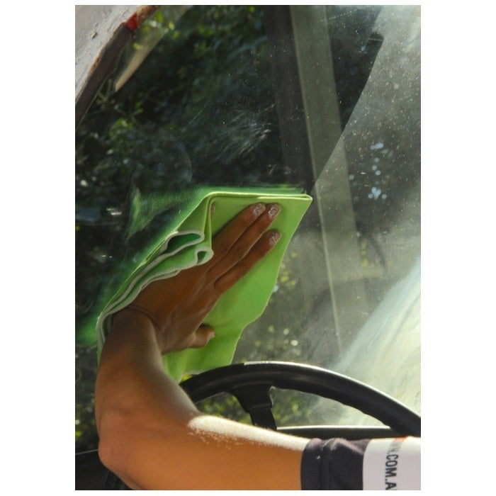 Green Clean Glass Cloth