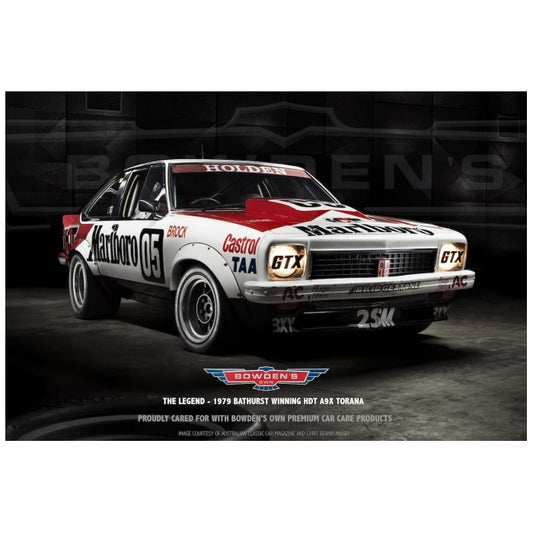 Brock's 1979 HDT A9X Torana - Unrestored Beauty - Poster