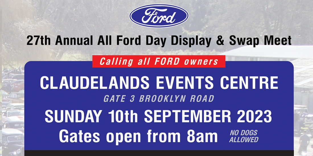 All Ford Day - Claudeland's Events Centre, Hamilton