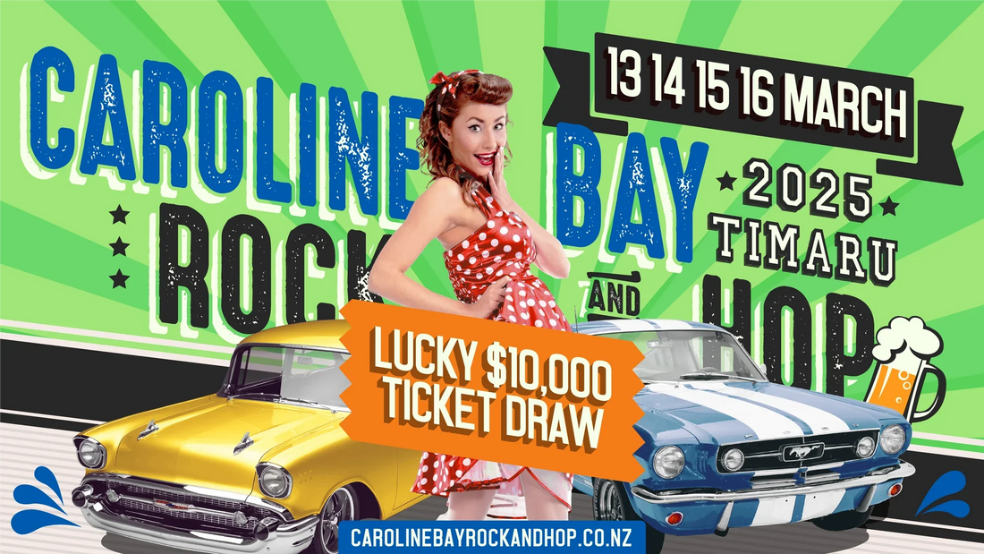 Caroline Bay Rock & Hop – Saturday March 15 2025