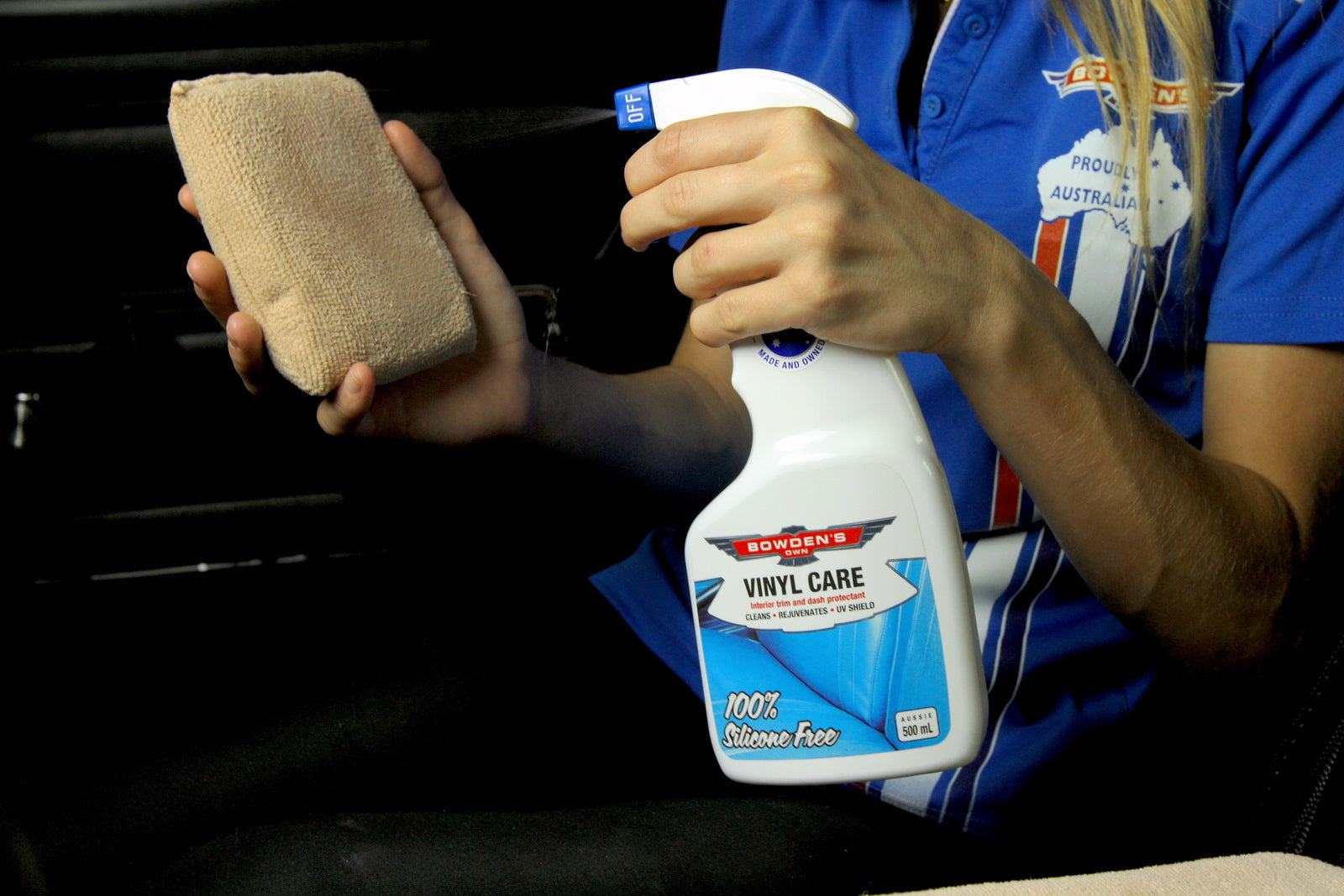 Vinyl Care - Our unique silicone-free dash and trim protectant, that's not  greasy or slippery.